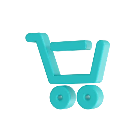 Carrinho de compras  3D Icon