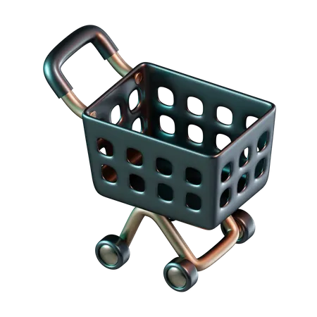 Carrinho de compras  3D Icon