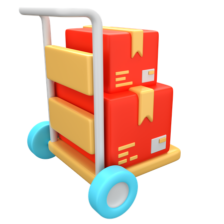 Carrinho de encomendas  3D Icon