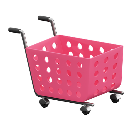 Carrito de compras  3D Illustration