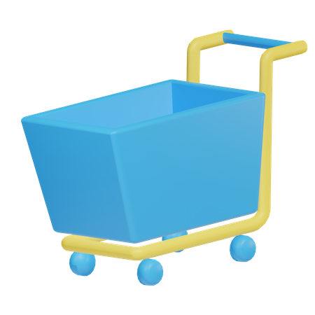 Carrito de compras  3D Illustration