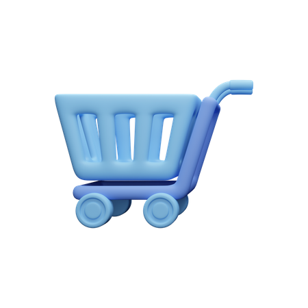 Carrito de compras  3D Icon