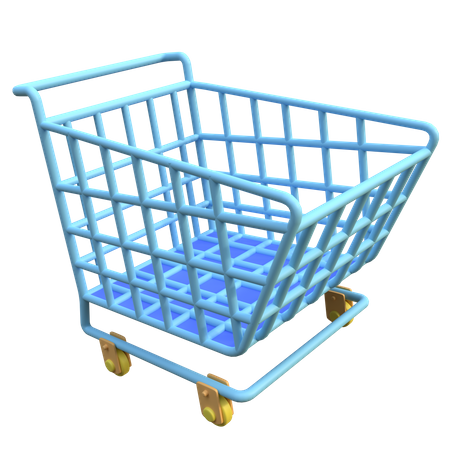 Carrito de compras  3D Icon