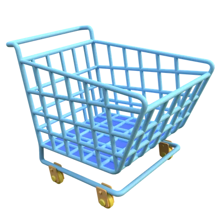 Carrito de compras  3D Icon