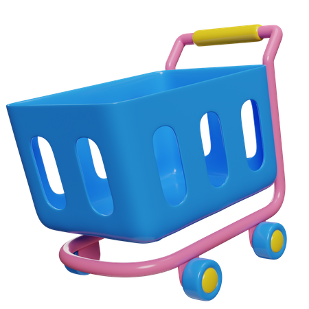 Carrito de compras  3D Icon