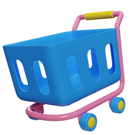 Carrito de compras  3D Icon