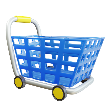 Carrito de compras  3D Icon