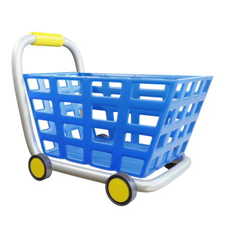 Carrito de compras  3D Icon