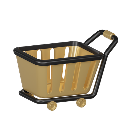 Carrito de compras  3D Icon