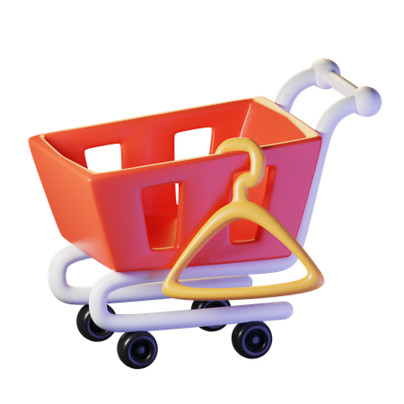 Carrito de compras  3D Icon