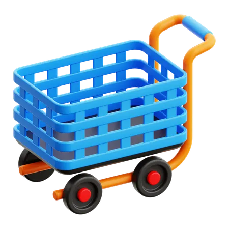 Carro de la compra  3D Icon