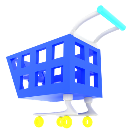 Carrito de compras  3D Icon