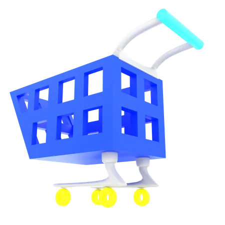 Carrito de compras  3D Icon