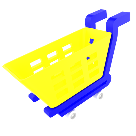 Carrito de compras  3D Icon