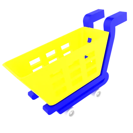 Carrito de compras  3D Icon