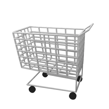 Carrito de compras  3D Icon