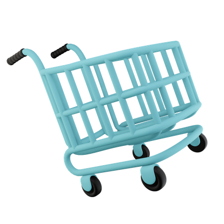 Carrito de compras  3D Icon