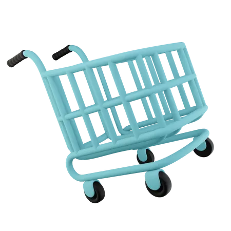 Carrito de compras  3D Icon