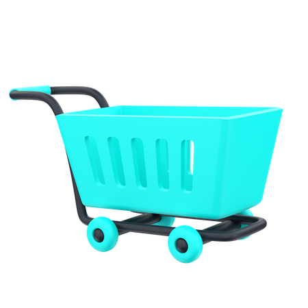 Carrito de compras  3D Icon