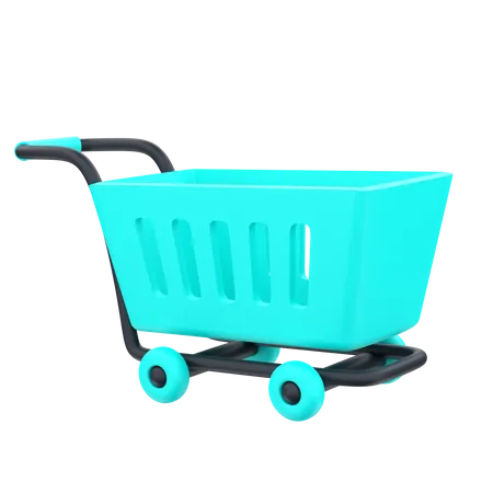 Carrito de compras  3D Icon