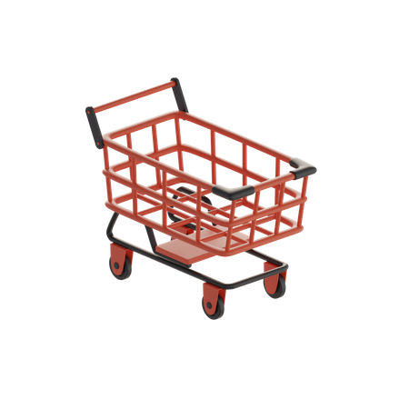 Carro de la compra  3D Icon