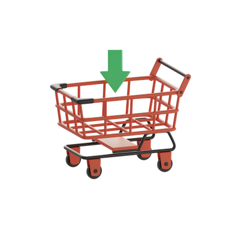 Carro de la compra  3D Icon