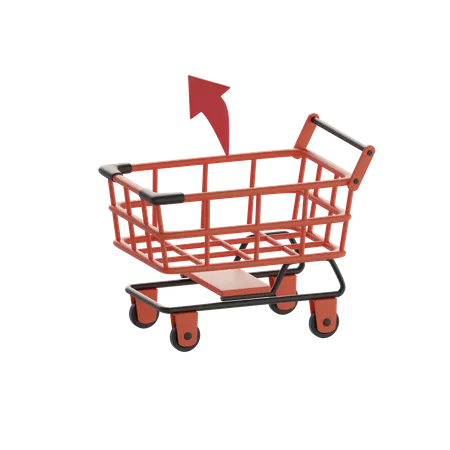 Carro de la compra  3D Icon