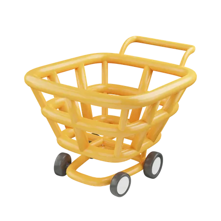 Carro de la compra  3D Icon