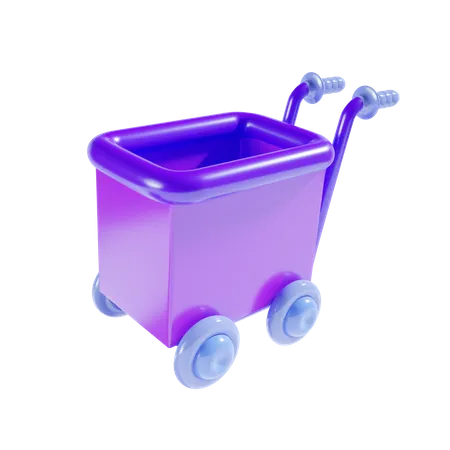 Carro de la compra  3D Icon