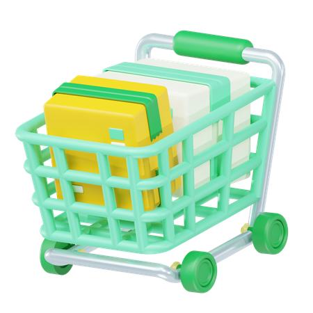 Artículo del carrito de compras  3D Icon