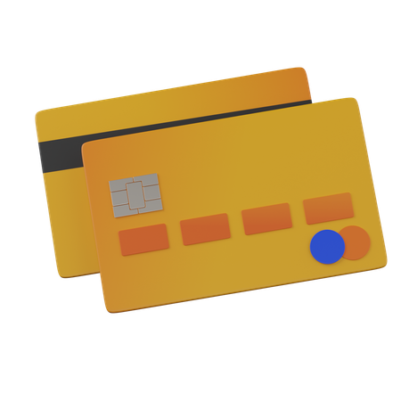 Tarjeta de credito  3D Icon