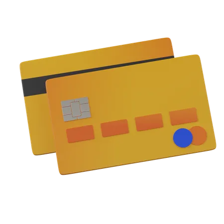 Tarjeta de credito  3D Icon