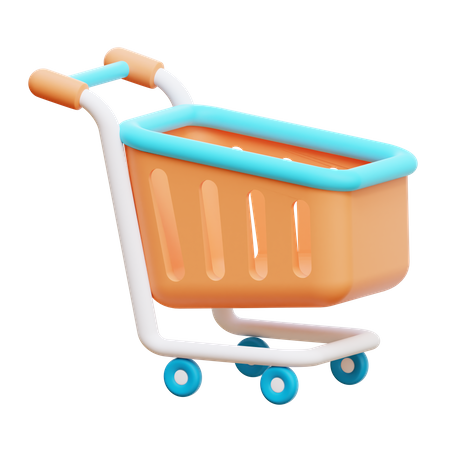 Carrito de compras  3D Illustration