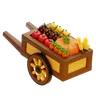 carrito de verduras