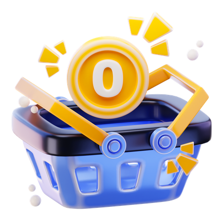 Carro vacio  3D Icon