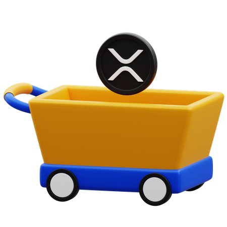 Carro xrp  3D Icon