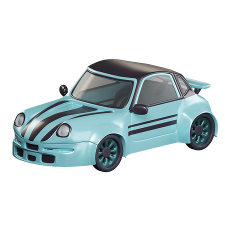 Carro  3D Icon