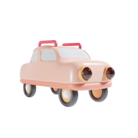 Carro  3D Icon