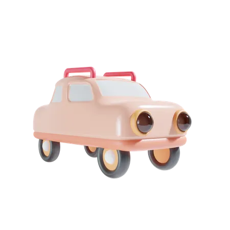 Carro  3D Icon