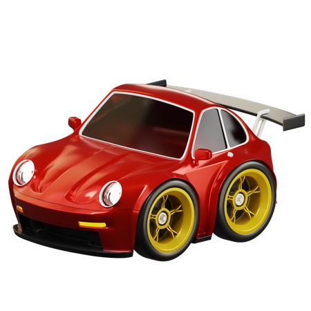 Carro  3D Icon