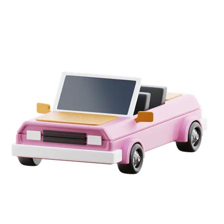 Carro  3D Icon