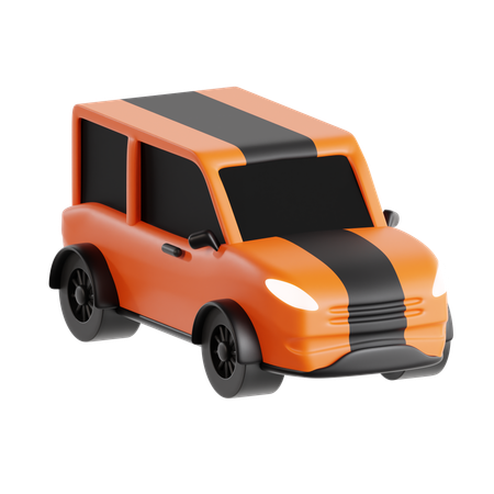 Carro  3D Icon