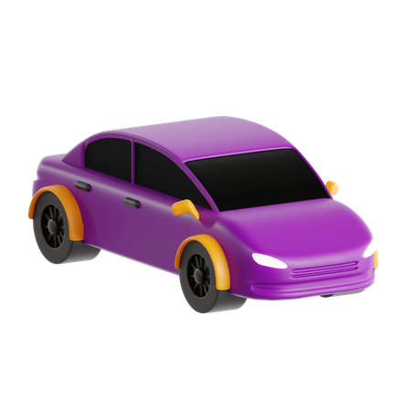 Carro  3D Icon