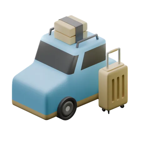 Carro  3D Icon