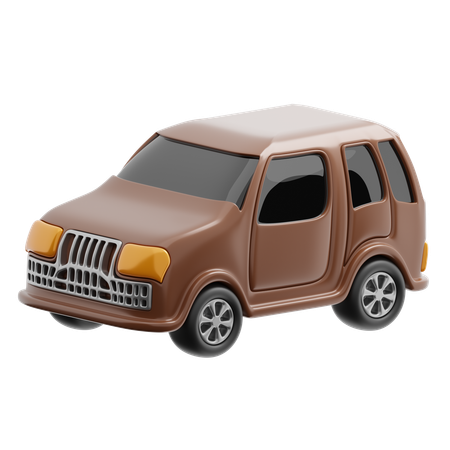 Carro  3D Icon