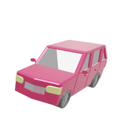 Carro  3D Icon