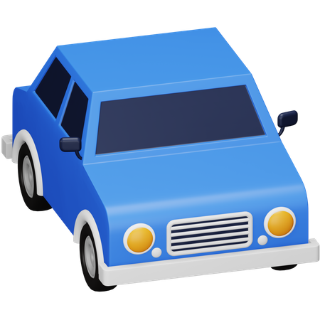 Carro  3D Icon