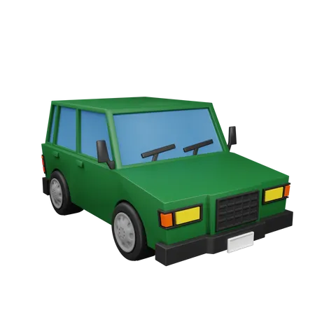 Carro  3D Icon