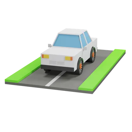 Carro  3D Icon