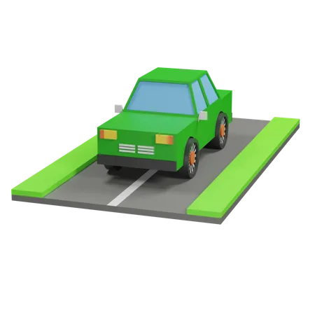 Carro  3D Icon